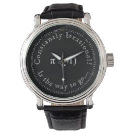 Pi, die irrationale mathematische Konstante nach M Armbanduhr