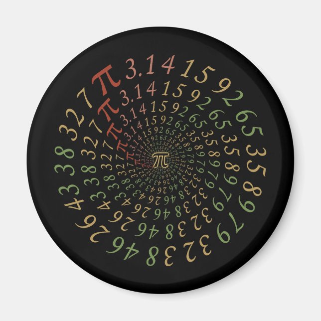 Pi Galaxy Magnet (Vorne)