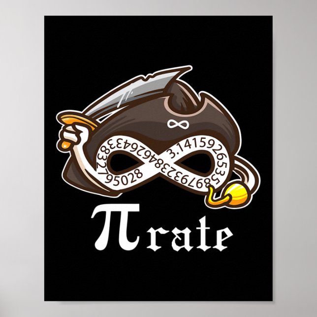 Pi in Mathematik 32 Poster (Vorne)
