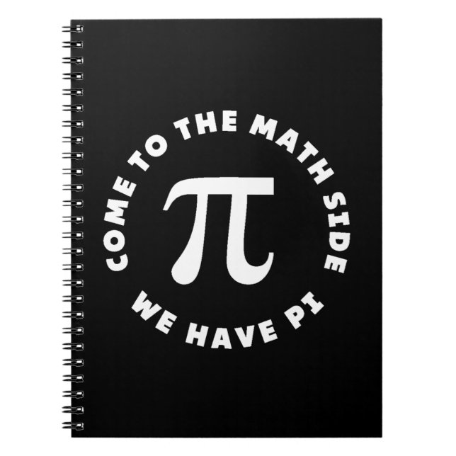Pi kommen auf die Mathematik Seite, wir haben Pi Notizblock (Vorderseite)