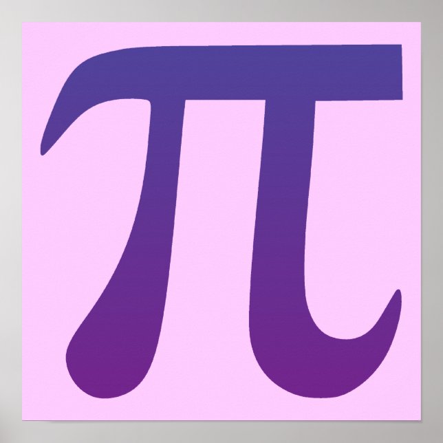 Pi Lila Poster (Vorne)