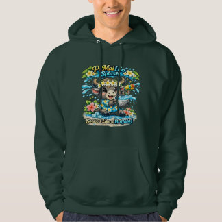 Pi Mai Lao Splash Soaked Like a Buffalo Funny Shir Hoodie