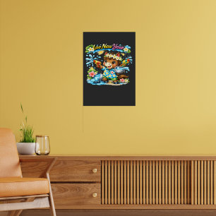 Pi Mai Lao Süßes Pferd Wasserfestival-Shirt Poster