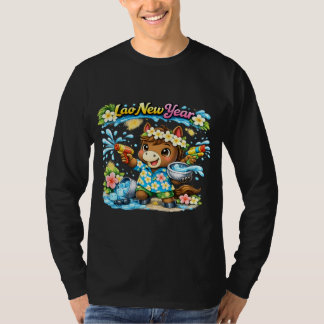 Pi Mai Lao Süßes Pferd Wasserfestival-Shirt T-Shirt