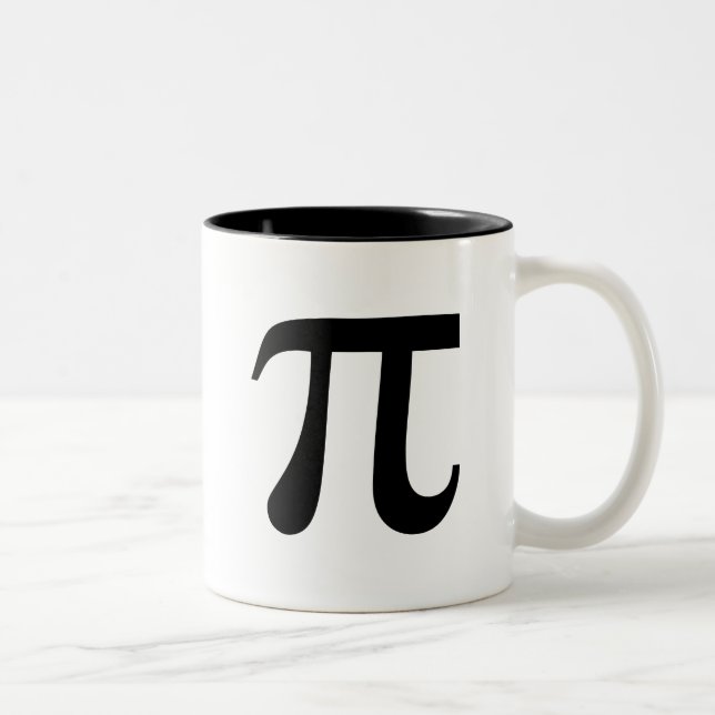Pi Math Symbol Coffee Tasse (Rechts)