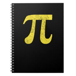 Pi - Math Symbols Notizblock