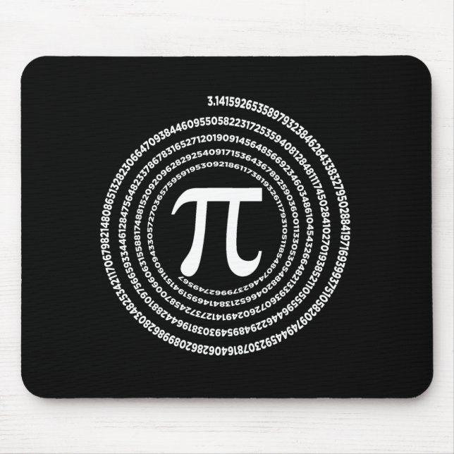 Pi Mathematics Pi Math Mousepad (Vorne)