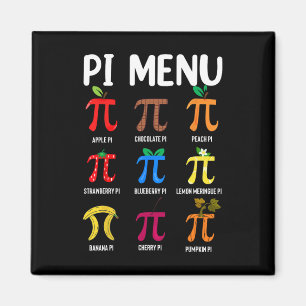 Pi Menü 3.14 Pi Symbol - Mathe Teacher Happy Pi Da Magnet