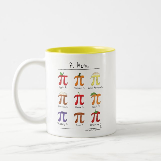Pi Menü Niedlich Mathematik Pi Day Coffee Tasse (Links)