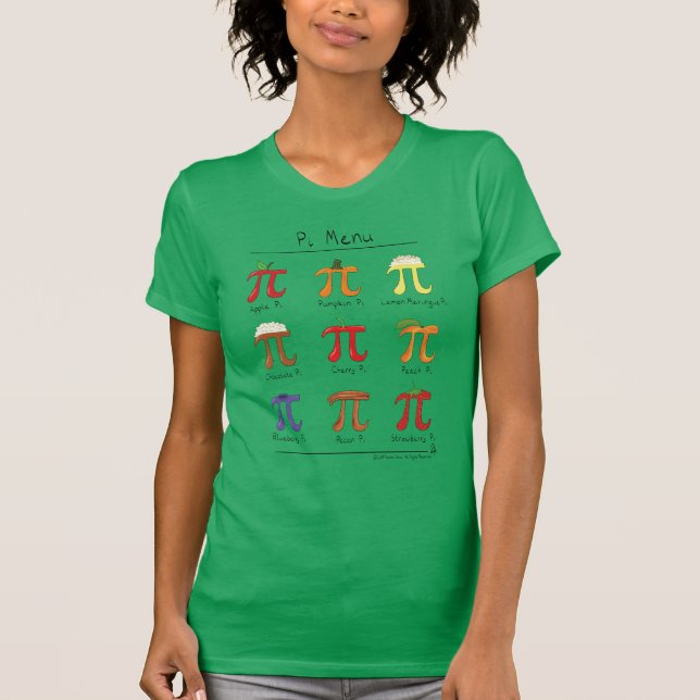 Pi Menü Niedlich Mathematik Pi Day Women's T - Shi T-Shirt (Vorderseite)