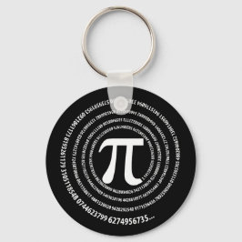 Pi-Nummer-Design Schlüsselanhänger
