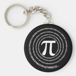 Pi-Nummer-Design Schlüsselanhänger