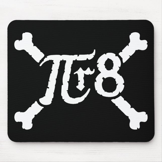 Pi-r-8 Mousepad (Vorne)