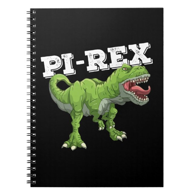 Pi Rex Day Dinosaur Mathematik Notizblock (Vorderseite)