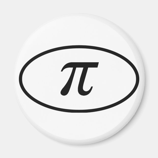 Pi-Rundmagnet Magnet (Vorne)