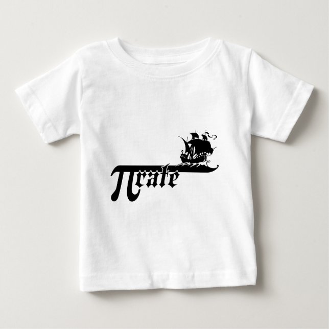 Pi-Schiff Baby T-shirt (Vorderseite)