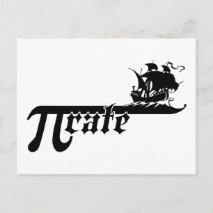 Pi-Schiff Postkarte