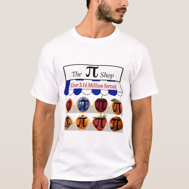 Pi Shop T-Shirt (Vorderseite)