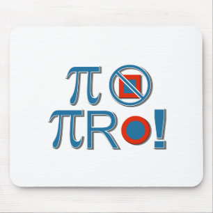 Pi sind nicht Platz! Mousepad