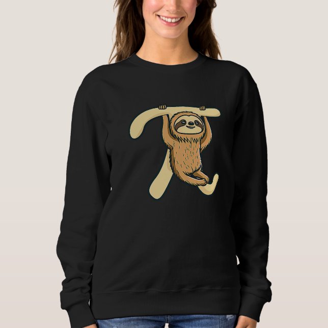Pi Sloth Symbol Pi Day Sweatshirt (Vorderseite)