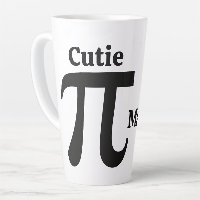 Pi/Süsse Pie individuelle Name Milchtasse (Linke Ecke)