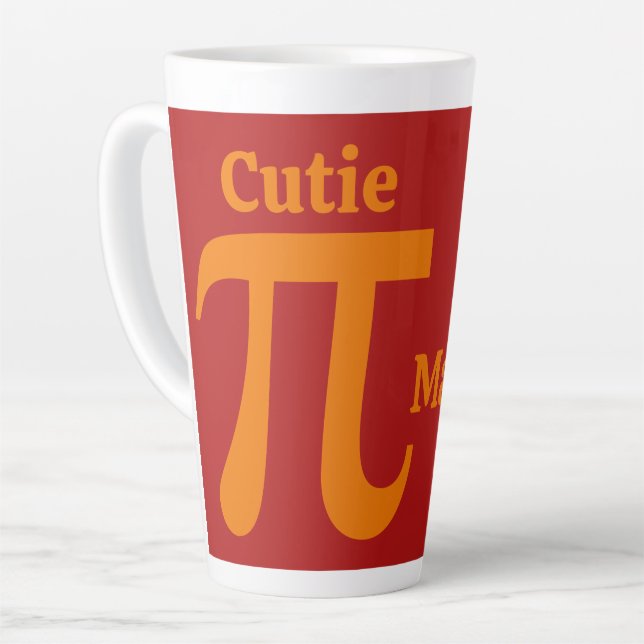Pi/Süsse Pie individuelle Name Milchtasse (Linke Ecke)