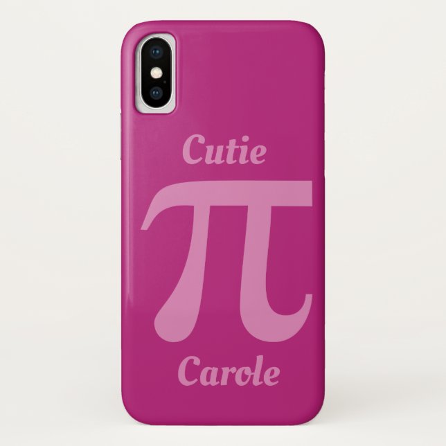 Pi/Süsse Pie individuelle Name Telefonfälle Case-Mate iPhone Hülle (Rückseite)
