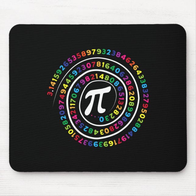 Pi Symbol Math Lehrer Pi Day Mousepad (Vorne)