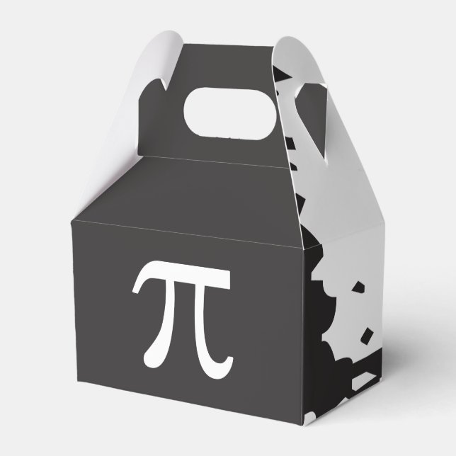 Pi Symbol Math Themed Abstrakte Gevor Box Geschenkschachtel (Vorderseite)