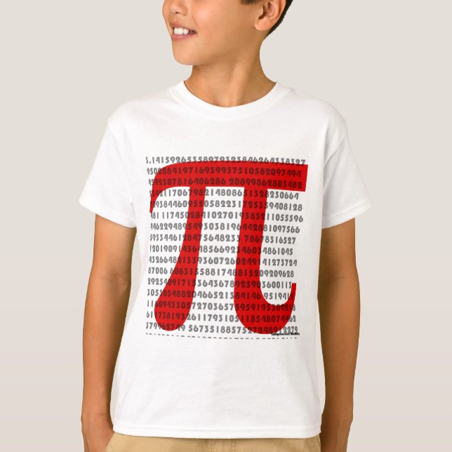 Pi T-Shirt (Vorderseite)