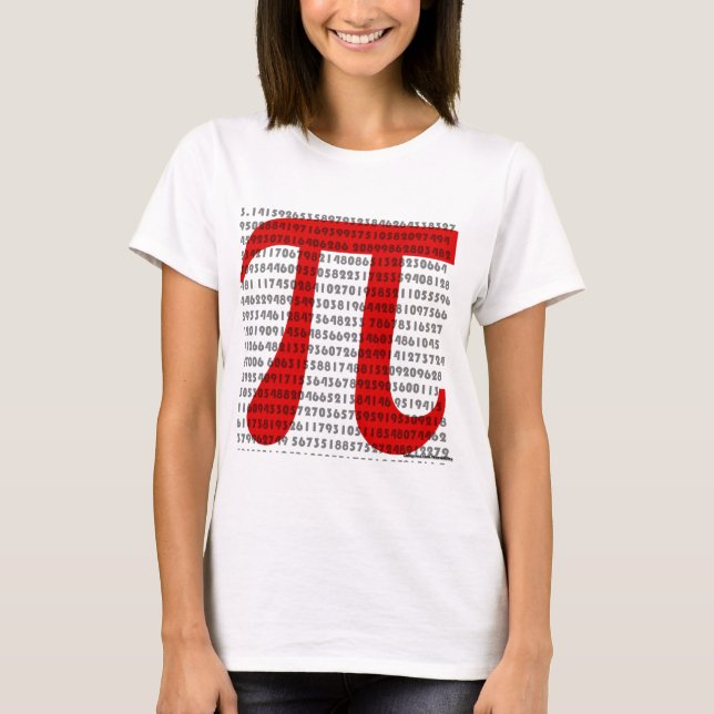 Pi T-Shirt (Vorderseite)