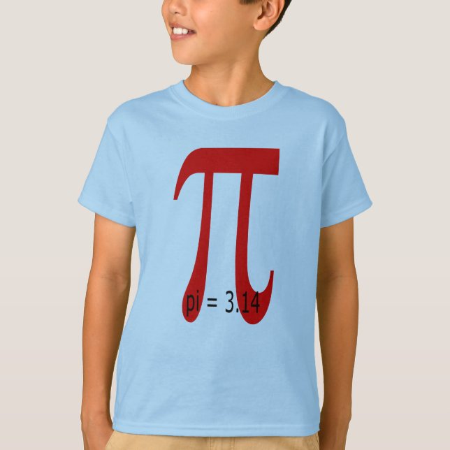 pi T-Shirt (Vorderseite)