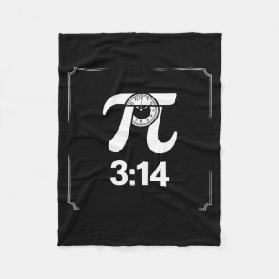 Pi-Tag 14. März Mathe-Nerd-Pie-Essen Lustiges Gesc Fleecedecke