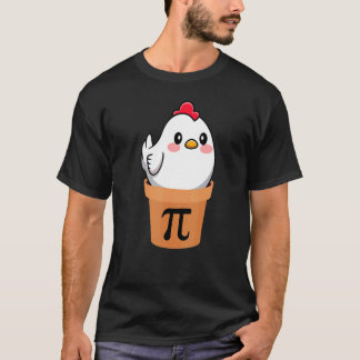 Pi-Tag 2022 Lustiges Hühner-Pot-Pi-Tag-Pie-Mathema T-Shirt