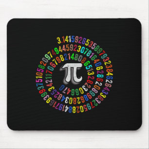 Pi Tag 3.14159 Pi Symbolwissenschaft und Mathemati Mousepad