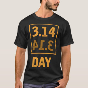 Pi Tag - 3,14 = Kuchen Byckwards Zufall T-Shirt