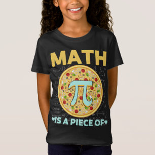 Pi Tag 3.14 Mathe ist ein Stück Pizza T-Shirt