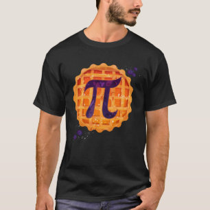 Pi-Tag Blaubeerkuchen Mathelehrer T-Shirt