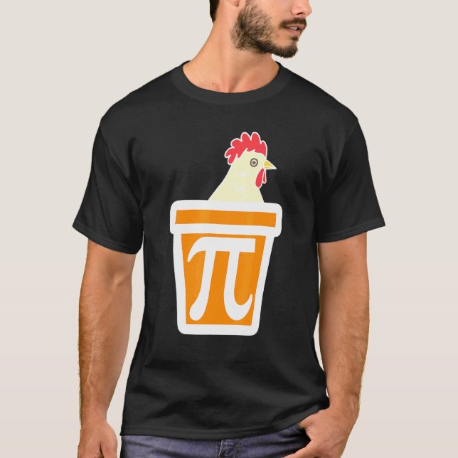 Pi-Tag-Hähnchen T-Shirt (Vorderseite)