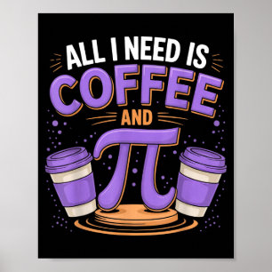 Pi-Tag Live Alles, was ich brauche, ist Kaffee und Poster