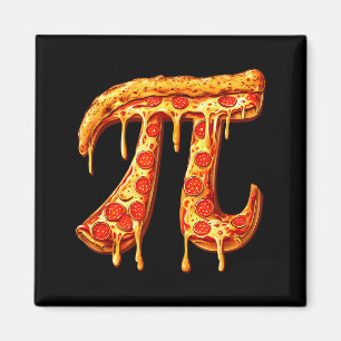 Pi-Tag Pi-Symbol Pizza Lustige Mathe-Nahrung 3.14  Magnet