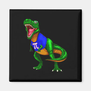 Pi-Tag-Rex-Dinosaur-T-Shirt-Mathe-Geschenk-Männer- Magnet