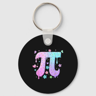 Pi-Tag Symbol Eiscreme-Tropf-Streusel-Fan Mathemat Schlüsselanhänger