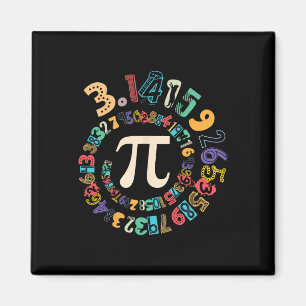 Pi Tag Vintag Pi Nummer 3 Magnet