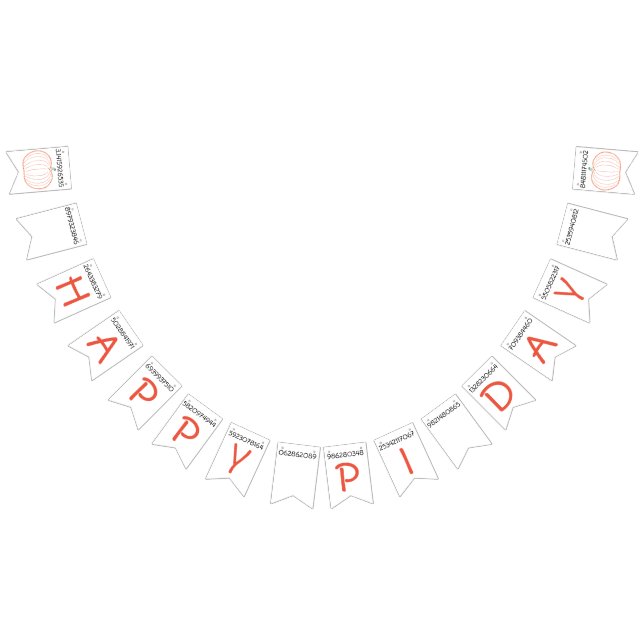 Pi-Tag Wimpelkette (Alle)