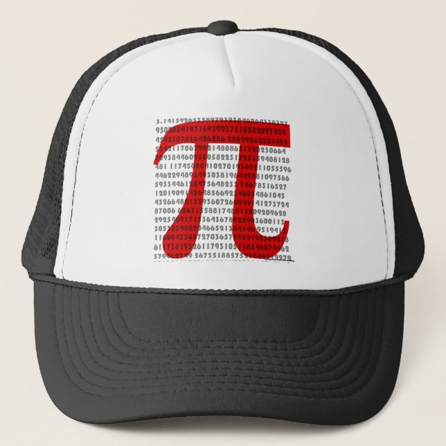 Pi Truckerkappe (Vorderseite)