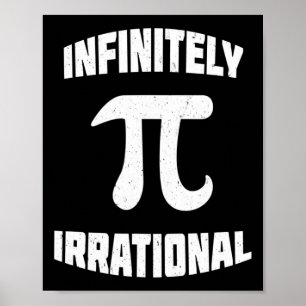 Pi unendlich irrationaler Pi Tag 314 Mathematik Ne Poster