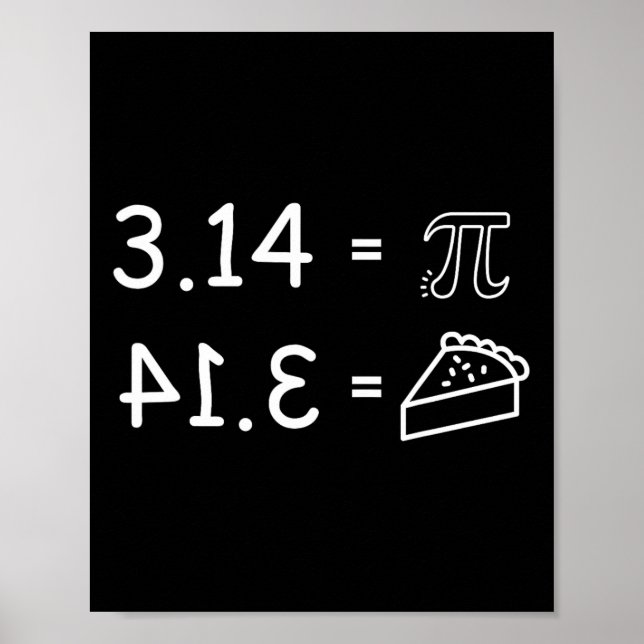 Pi Verschwörung Pie Fun Pi Day Match Poster (Vorne)