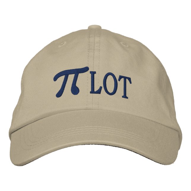 Pi... VIEL Bestickte Kappe (Vorderseite)
