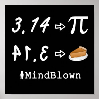 Pi vs Pie Mind Blown! Affiche